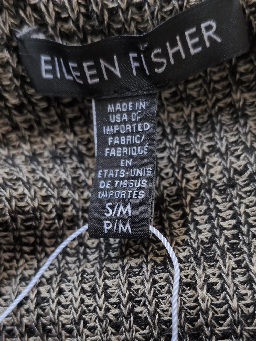 Eileen Fisher Sleek Tencel Knit Kimono Cardigan S